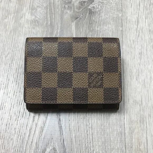 Louis Vuitton Brown Damier Wallet - Picture 1 of 3